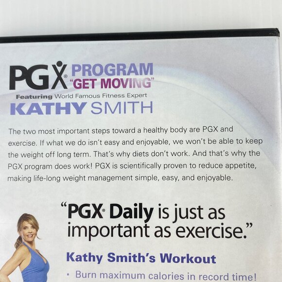 Kathy Smith PGX Program Get Moving Exercise Workout - Picture 3 of 7
